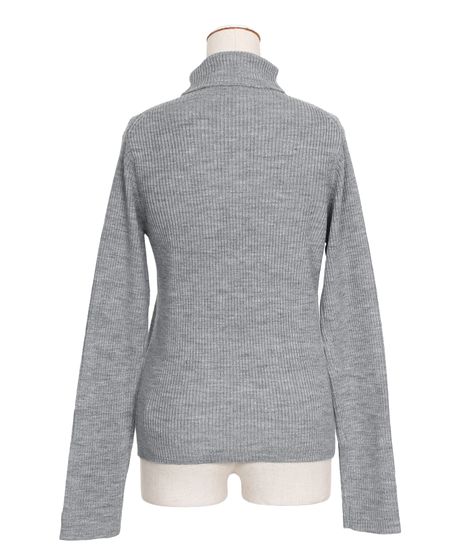 リブタートルネックニット[商品：PN25AWR-046] - PUNYUS Online Store