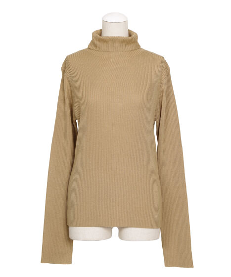 リブタートルネックニット[商品：PN25AWR-046] - PUNYUS Online Store