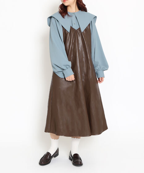 vanityさん専用です。　ワンピース2点おまとめ購入 合皮2WAYワンピース[商品：PN24AW-062] - PUNYUS Online Store / 公式通販