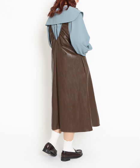 合皮2WAYワンピース[商品：PN24AW-062] - PUNYUS Online Store / 公式通販