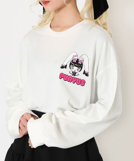 Rabbit girlビッグロンT[商品：PN25SS-007] - PUNYUS Online