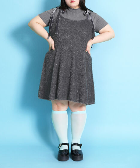 ショルダーリボンキャミワンピース[商品：PN25SS-008] - PUNYUS Online