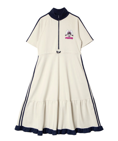 PUNYUS Rabbit girl 半袖ジャージワンピース Rabbit girl半袖ジャージワンピース[商品：PN25SS-011] - PUNYUS