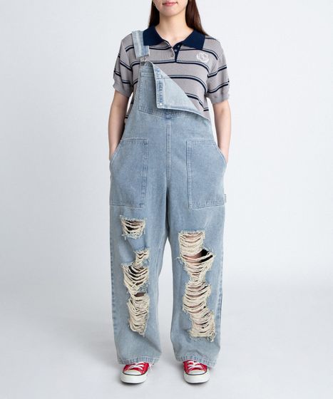 専用　Needles　デニムオーバーオール ダメージデニムオーバーオール[商品：PN25SS-013] - PUNYUS Online