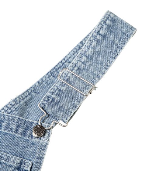ダメージデニムオーバーオール[商品：PN25SS-013] - PUNYUS Online
