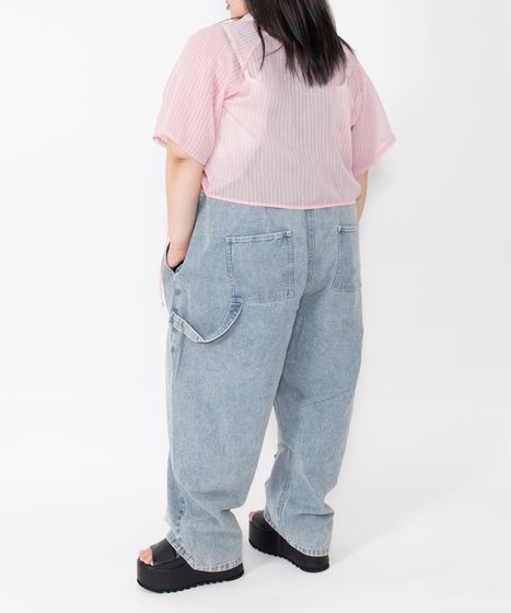 ダメージデニムオーバーオール[商品：PN25SS-013] - PUNYUS Online