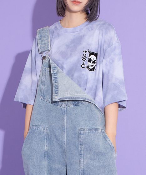 ダメージデニムオーバーオール[商品：PN25SS-013] - PUNYUS Online