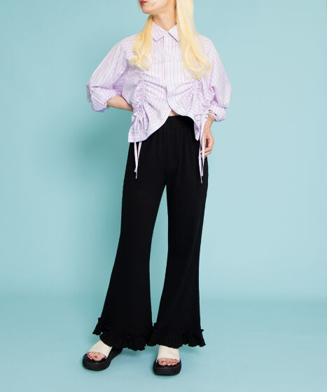 トップス RUI ドロストストライプシャツ[商品：PN25SS-014] - PUNYUS Online