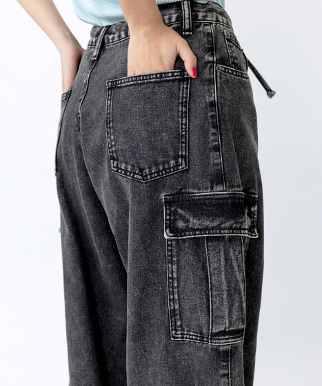 カーゴデニムパンツ[商品：PN25SS-019] - PUNYUS Online Store / 公式通販