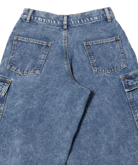 PUNYUS カーゴデニムパンツ　サイズ4 カーゴデニムパンツ（デニムパンツ）｜PUNYUS（プニュズ）の
