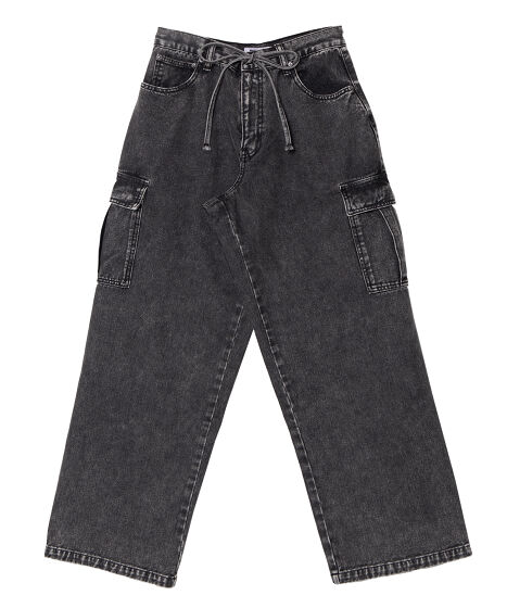 カーゴデニムパンツ[商品：PN25SS-019] - PUNYUS Online Store