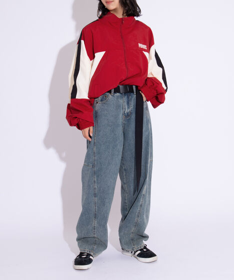 バレルデニムパンツ