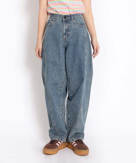 バレルデニムパンツ[商品：PN25SS-020] - PUNYUS Online Store