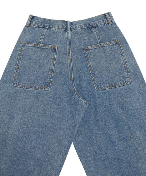 バレルデニムパンツ[商品：PN25SS-020] - PUNYUS Online Store