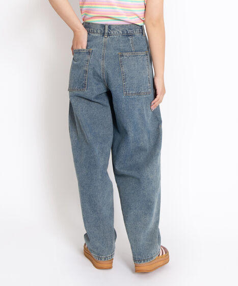 PUNYUS プニュズ バレルデニムパンツ 新品未使用 タグ付き サイズ4 バレルデニムパンツ[商品：PN25SS-020] - PUNYUS Online Store