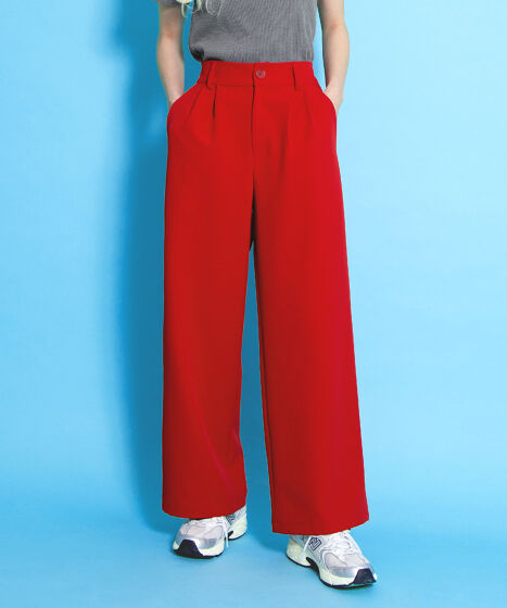 2タックカラーパンツ[商品：PN25SS-021] - PUNYUS Online Store