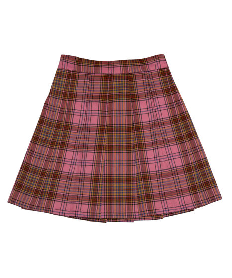 チェックプリーツミニスカート[商品：PN25SS-025] - PUNYUS