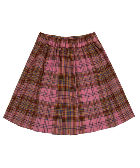 チェックプリーツミニスカート[商品：PN25SS-025] - PUNYUS