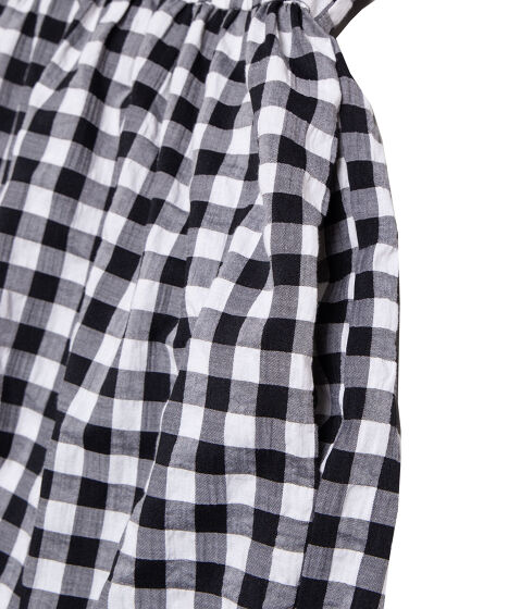 ギンガムチェックフリルワンピース[商品：PN25SS-030] - PUNYUS Online