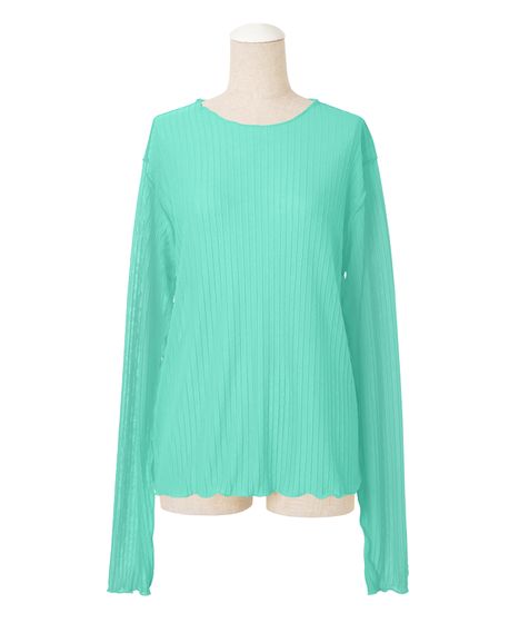 シアートップス[商品：PN25SS-033] - PUNYUS Online Store / 公式通販