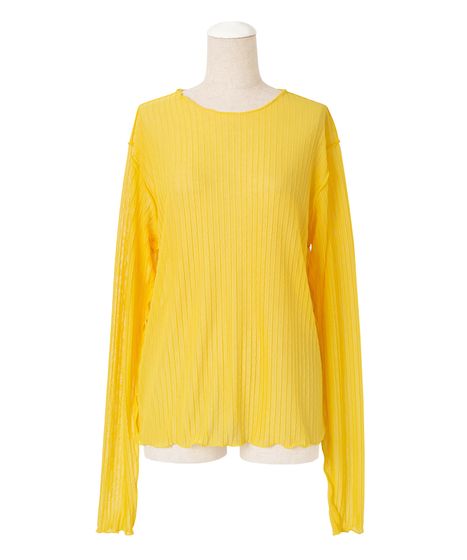 シアートップス[商品：PN25SS-033] - PUNYUS Online Store / 公式通販