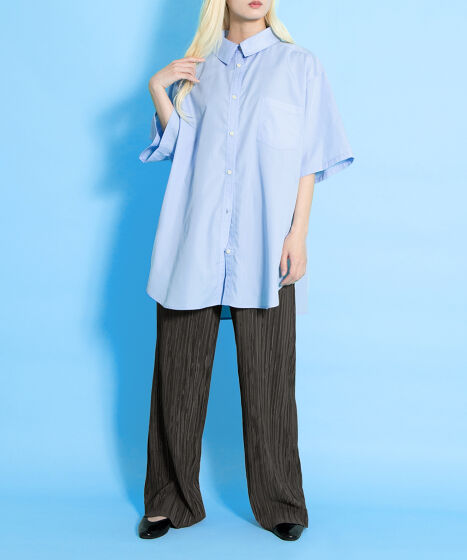 半袖カラーシャツ[商品：PN25SS-036] - PUNYUS Online Store / 公式通販