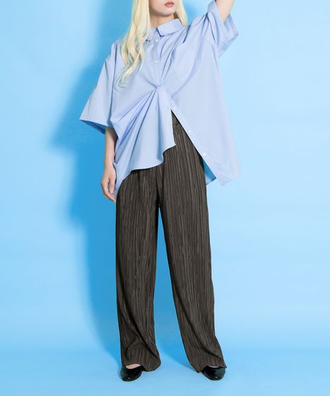 半袖カラーシャツ[商品：PN25SS-036] - PUNYUS Online Store / 公式通販