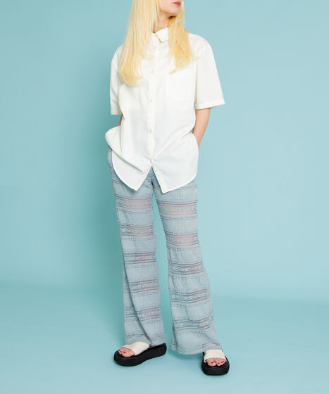 PUNYUSTシャツ 半袖カラーシャツ[商品：PN25SS-036] - PUNYUS Online Store