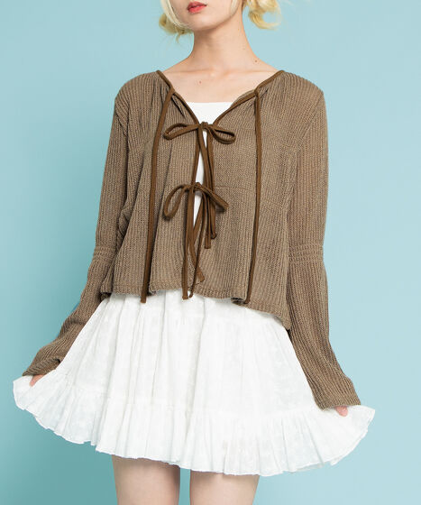 alice auaa コットンニットミニスカート 定番 alice auaa コットン