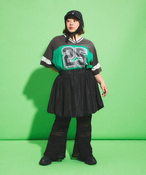 バルーンミニスカート[商品：PN25SS-040] - PUNYUS Online Store