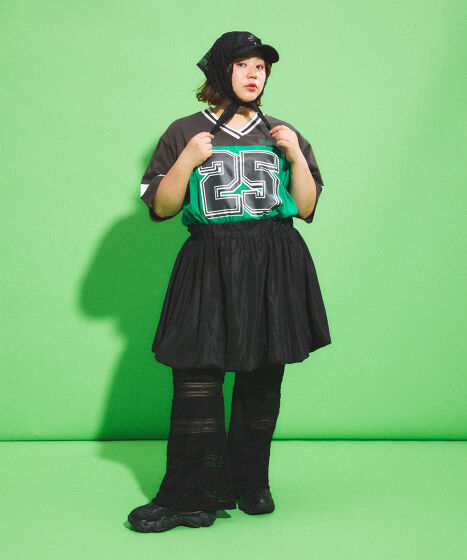 バルーンミニスカート[商品：PN25SS-040] - PUNYUS Online Store