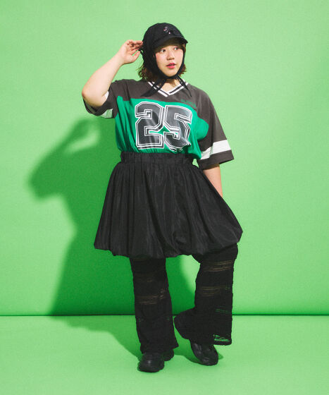 [self-portrait] * ブークレ *バルーンスカート ミニドレス バルーンミニスカート[商品：PN25SS-040] - PUNYUS Online Store