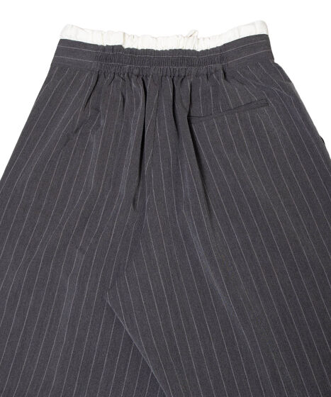 ダブルウエストストライプパンツ[商品：PN25SS-043] - PUNYUS Online