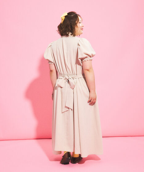 パフスリーブワンピース[商品：PN25SS-044] - PUNYUS Online Store