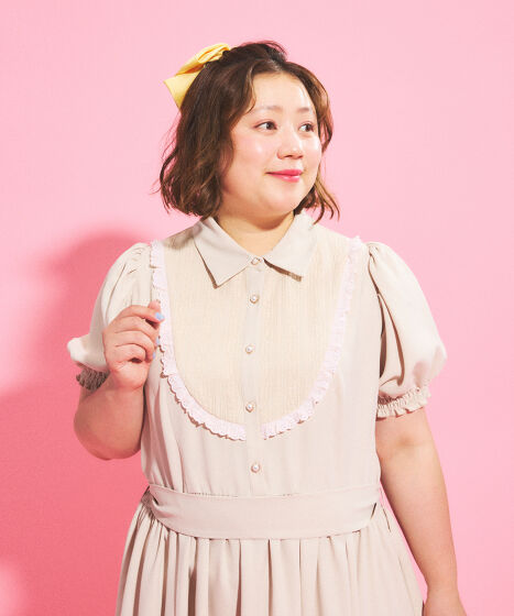 パフスリーブワンピース[商品：PN25SS-044] - PUNYUS Online