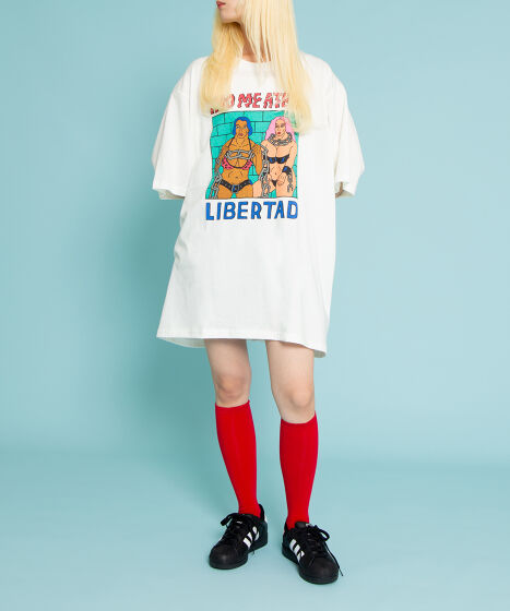 LIBERTADビッグTシャツ[商品：PN25SS-051] - PUNYUS Online