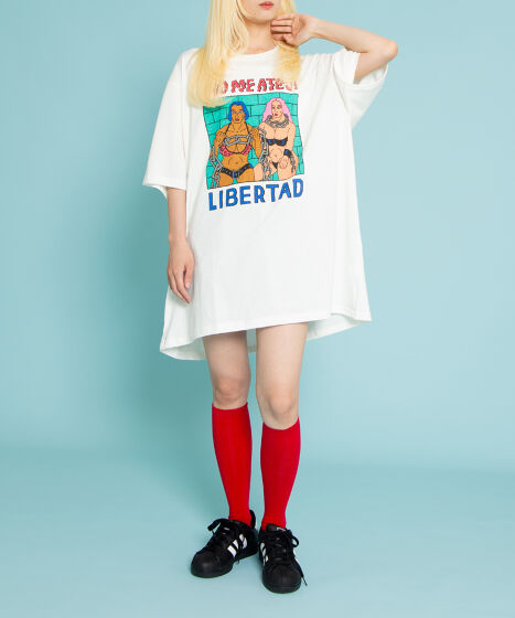 LIBERTADビッグTシャツ[商品：PN25SS-051] - PUNYUS Online