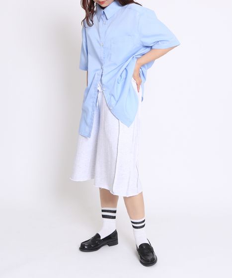 praying ハーフスウェットパンツ カットオフハーフスウェットパンツ[商品：PN25SS-054] - PUNYUS Online