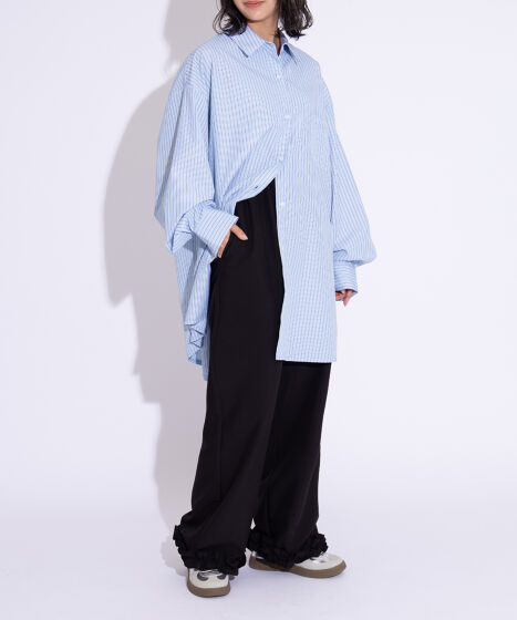 キャンディストライプシャツ[商品：PN25SS-056] - PUNYUS Online Store