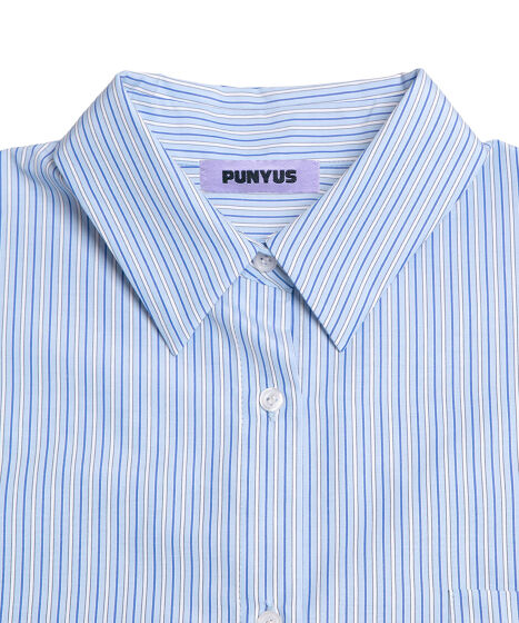 キャンディストライプシャツ[商品：PN25SS-056] - PUNYUS Online Store