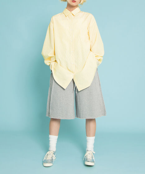 キャンディストライプシャツ[商品：PN25SS-056] - PUNYUS Online Store