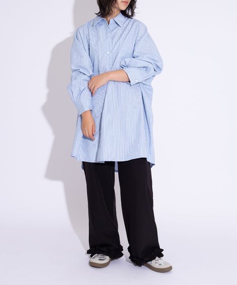 キャンディストライプシャツ[商品：PN25SS-056] - PUNYUS Online Store