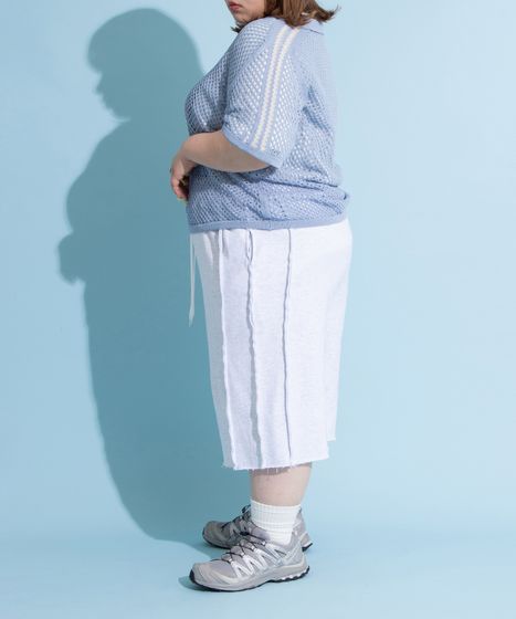 2ラインメッシュトップス[商品：PN25SS-060] - PUNYUS Online Store