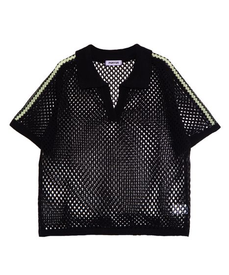 2ラインメッシュトップス[商品：PN25SS-060] - PUNYUS Online Store