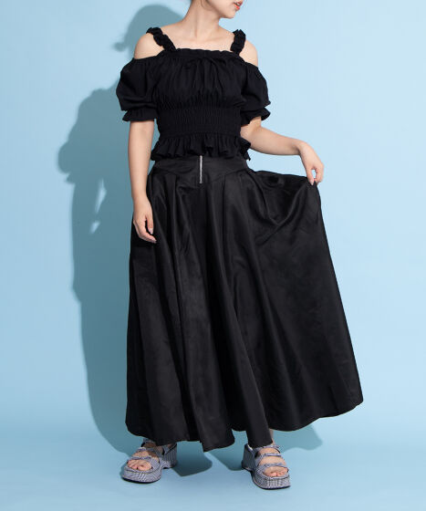 コルセットボリュームスカート[商品：PN25SS-061] - PUNYUS