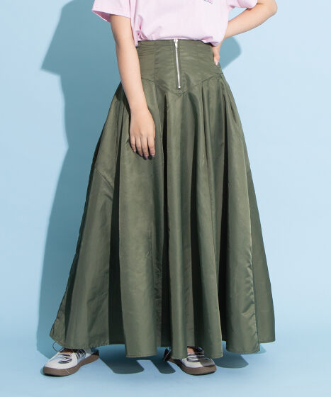 エナメルコルセット、スカート　sumire コルセットボリュームスカート[商品：PN25SS-061] - PUNYUS