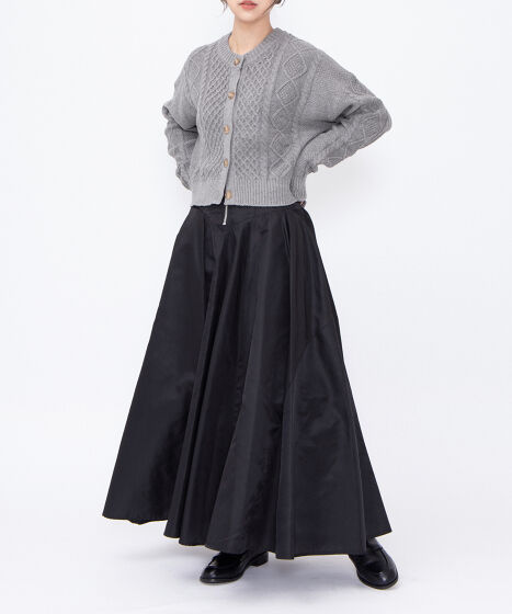 値下げしました！ameri vintage 刺繍 ボリュームスカート ブラック コルセットボリュームスカート[商品：PN25SS-061] - PUNYUS Online