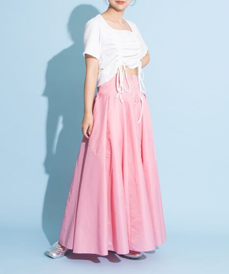 コルセットボリュームスカート[商品：PN25SS-061] - PUNYUS