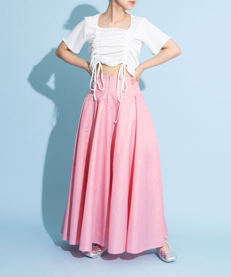 コルセットボリュームスカート[商品：PN25SS-061] - PUNYUS