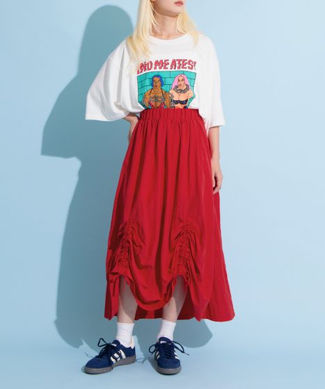 ドロストフレアスカート[商品：PN25SS-065] - PUNYUS Online Store